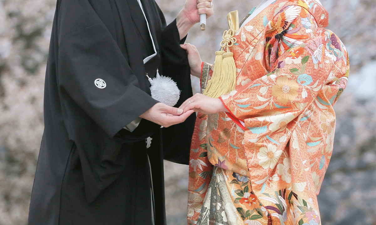 和の結婚式 検討の方必見！結婚指輪なら京都発「萬時(萬時)」がおすすめ