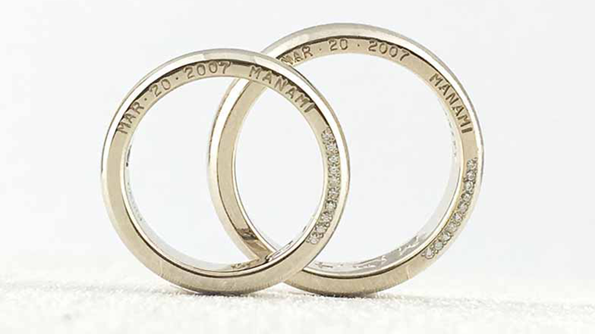 結婚指輪の刻印は何を入れる？ふたりらしさを出す人気デザイン特集