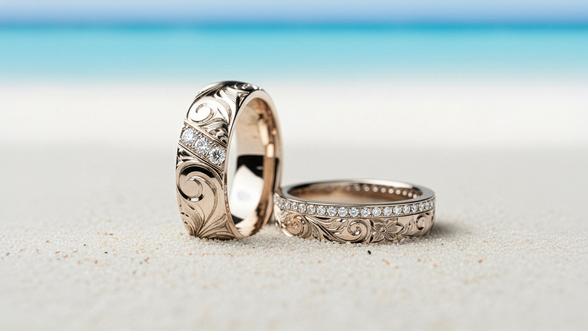 誰とも被らない結婚指輪 - 浜松市で叶える唯一無二のハワイアンジュエリー