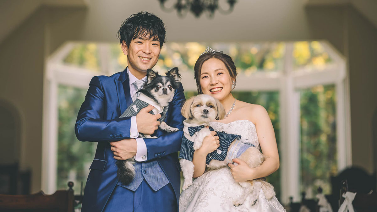 【静岡ペット婚】大切な家族（愛犬・愛猫）と一緒に過ごす一軒家貸切ウェディング